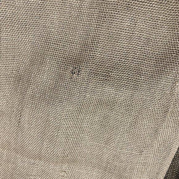 BCBGMaxAzria Tan and Black Fringe Blanket Scarf One Size - Picture 8 of 13